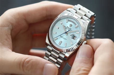 rolex winds while wearing|winding a rolex watch instructions.